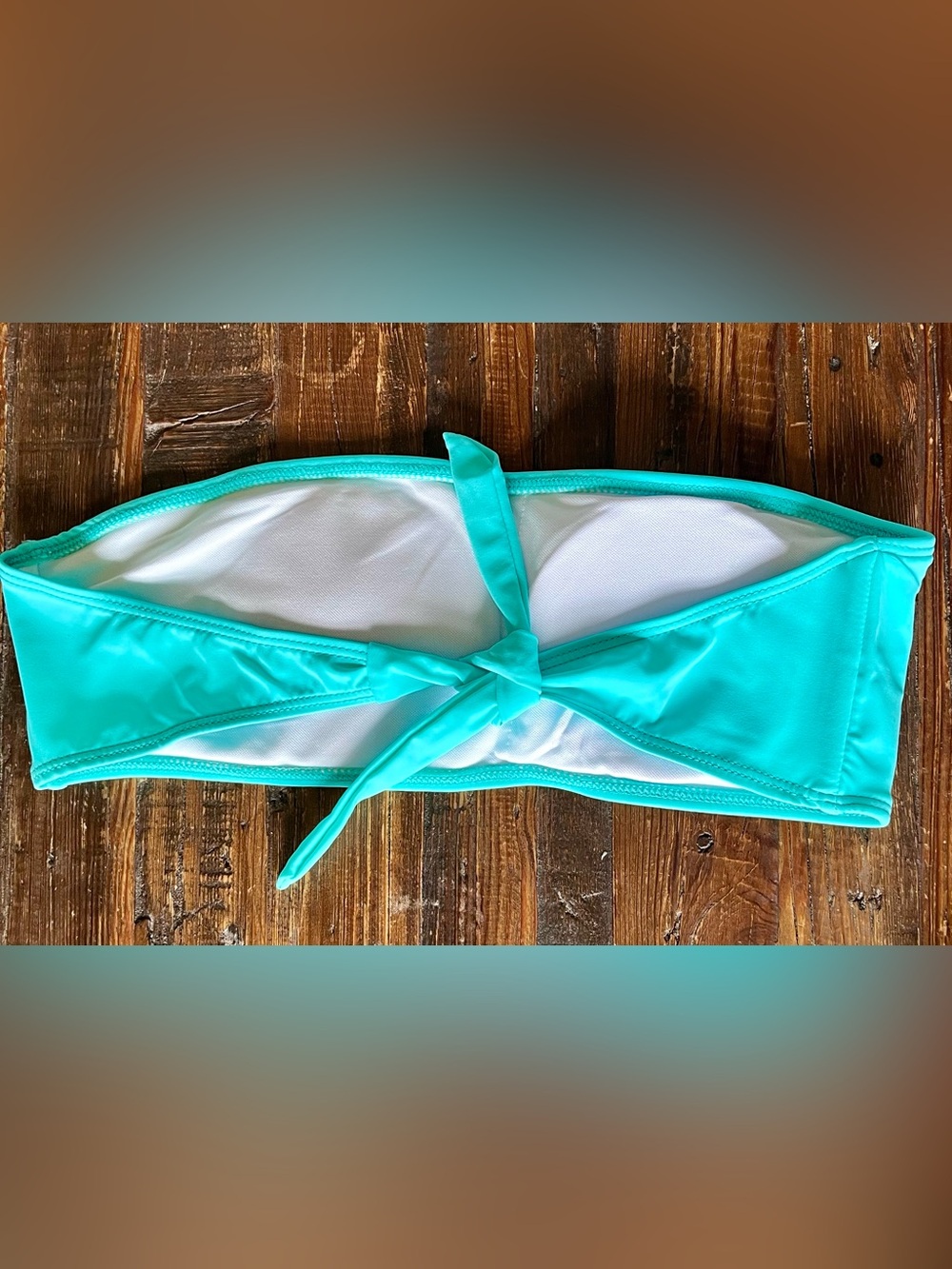 Two-piece aqua bathing suit, with Sheer Butterfly Print Camisole Top Sz M NWOT - Picture 13 of 16